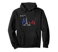 Buenos días París Ciudad del Amor Sudadera con Capucha