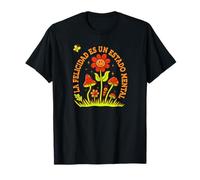Buenos Días Psicodélicos con Diseño de Hongos Retro Camiseta