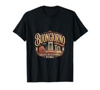Buenos días Roma Memes Italiano Italia Amante I Love Roma Camiseta