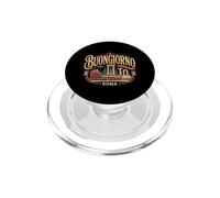 Buenos días Roma Memes Italiano Italia Amante I Love Roma PopSockets PopGrip para MagSafe