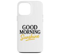 Buenos días Sol Carcasa para iPhone 13 Pro MAX