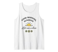 Buenos días Sunshine Rise Shine Cute Daisy Camiseta sin Mangas