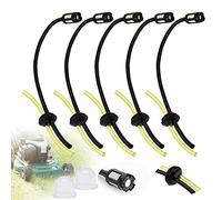 BUENTYA 5 Set Filtro de Gasolina Kit Universal Fuel Line Cortacésped Tubo de manguera de combustible Filtro Filtros de Tubo Sello con 2Pcs Carburador para Desbrozadora Cortadoras Cortacésped