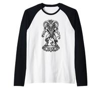 Buer Señor del Grimorio Infernal Camiseta Manga Raglan