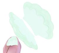 Buerfu Almohadillas para el talón, almohadillas adhesivas para el talón - 1 par de taloneras antiburbujas,Almohadilla protectora femenina adhesiva para el talón, almohadillas acolchadas para