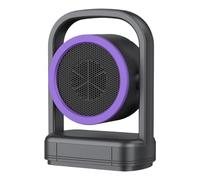 Buerfu Calentador Mini,Calentador Eléctrico Portátil de 500W,Calefactor Térmico para Invierno - para Interior Oficina Dormitorio Baño Garaje Camping Tienda Coche Mesa