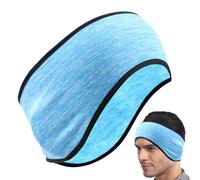 Buerfu Diadema calentadora de orejas: diadema para mujer, calentadores de orejas de invierno, clima frío, cubiertas de invierno, banda para el sudor que absorbe la humedad para deportes al aire libre
