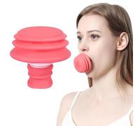 Buerfu Ejercitador facial de mandíbula,Ejercitador facial para mujeres | Ejercitador de cara y cuello en V | La yoga facial portátil para la piel aprieta el lugar de trabajo del instructor del músculo