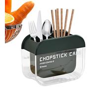 Buerfu Escurridor De Utensilios - Organizador Con Bandeja Desmontable - Portacucharas Y Tenedores Con Bandeja Desmontable | Para Espátula, Cubiertos, Palillos, Control Remoto, Pincel De Maquillaje