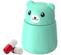 Buerfu Molinillo triturador de píldoras, bonito triturador de medicamentos y molinillo de polvo fino, pulverizador de tabletas de fácil limpieza para niños, niñas, niños, ancianos, niños, mascotas