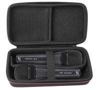 BuerHaton Funda de transporte rígida de viaje compatible con Sennheiser Pro Audio Professional E 835/E 835-S/e845/e 935/e 945/e 965 Micrófono vocal cardioide dinámico con cable (solo funda)