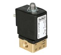 Bürkert Válvula de control directo 125342 6014 230 V/CA, material de la carcasa de latón, material de sellado FKM, 1 unidad
