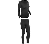 Büse 3D Comfort Conjunto de ropa interior funcional para mujer, negro, tamaño XL
