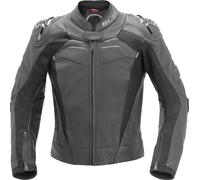 Büse Assen Damas chaqueta de cuero de la motocicleta, negro, Talla 40