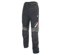 Büse B. Racing Pro Pantalones textiles impermeables para motocicleta para damas, negro/gris, Talla 44