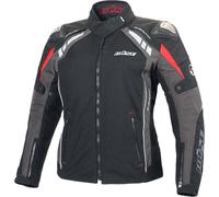 Büse B.Racing Pro, chaqueta textil impermeable mujer 48 female Negro/Gris