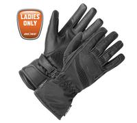 Büse Barca Guantes impermeables de las señoras, negro, Talla 7 (S)
