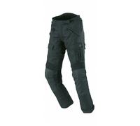 Büse Bormio Pantalones de moto textil, negro, Talla 30