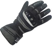 Büse Brandon Guantes de motocicleta impermeables, negro-gris, tamaño 3XL para Hombres