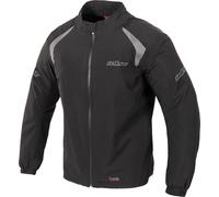 Büse Breeze Chaqueta impermeable para moto, negro, Talla XXS