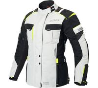 Büse Breno Pro Chaqueta textil de moto para mujer, negro-gris, tamaño 38