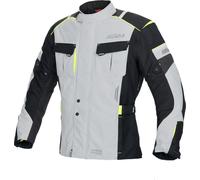 Büse Breno Pro Chaqueta textil de motocicleta, negro-gris, tamaño S para Hombres