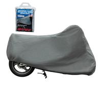 Büse Cubierta de motocicleta en interiores, Plata, Talla M