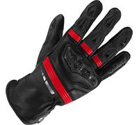 Büse Escape Guantes de moto, negro-rojo, tamaño XL para Hombres