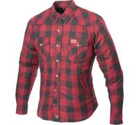 Büse Fairbanks Camisa de moto para mujer, rojo, Talla 38