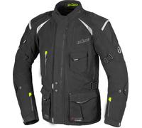 Büse Grado Chaqueta de moto textil, negro, Talla Short 30
