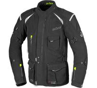 Büse Grado, chaqueta textil impermeable 56 male Negro/Gris/Amarillo Neón
