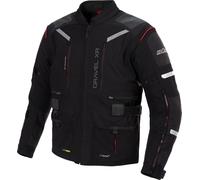 Büse Gravel XR Chaqueta textil impermeable para moto, negro, Talla 60