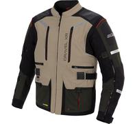Büse Gravel XR Chaqueta textil impermeable para mujer, Arena, Talla 38