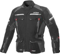 Büse Highland 2 Chaqueta textil para motocicleta, negro-gris, tamaño 58 para Hombres