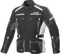 Büse Highland 2 Chaqueta textil para motocicleta, negro-gris, tamaño 64 para Hombres