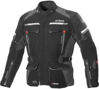 Büse Highland II, chaqueta textil impermeable 8XL male Negro/Gris Oscuro/Blanco