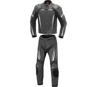Büse Imola Traje de cuero de moto de dos piezas, negro-blanco, tamaño 54 para Hombres