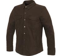 Büse Jackson II Camisa de moto, marrón, tamaño S para Hombres