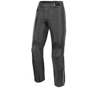 Büse Lago Evo Pantalones de moto textil, negro, Talla Short 28