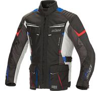 Büse Lago Pro, chaqueta textil L male Negro/Gris/Azul/Rojo
