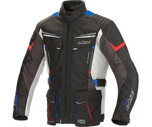 Büse Lago Pro, chaqueta textil S male Negro/Gris/Azul/Rojo