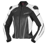 Büse Le Mans Pro LE Chaqueta de cuero de mujer Negro/Blanco/Gris 40 mujeres