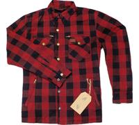Büse M11 Camisa motos, rojo, tamaño S para Hombres