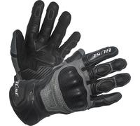 Büse Miles Guantes de moto perforados, negro/gris, Talla 14