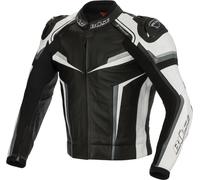 Büse Mille Chaqueta de cuero de la motocicleta, negro-blanco, tamaño M para Hombres