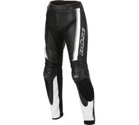 Büse Mille Pantalones de cuero de motocicleta, Negro/Blanco, Talla 52