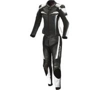Büse Mille, traje de cuero 2pcs. mujeres 38 female Negro/Blanco/Gris