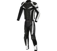 Büse Mille De 2 Piezas Traje De Cuero Negro/Blanco/Gris 52 hombres