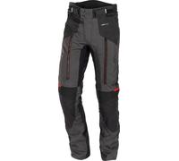 Büse Monterey Pantalones textiles impermeables para motocicleta para damas, negro/gris, Talla 36