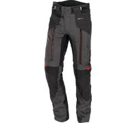 Büse Monterey Pantalones textiles impermeables para motocicleta para damas, negro/gris, Talla 44